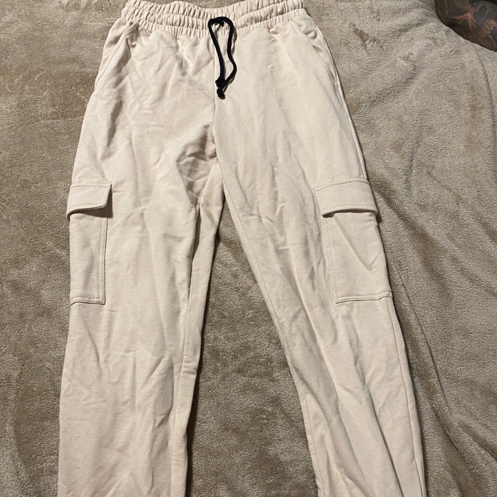 Khaki joggers